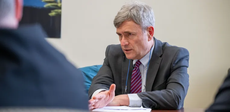 An ophthalmologist advocates on Capitol Hill.