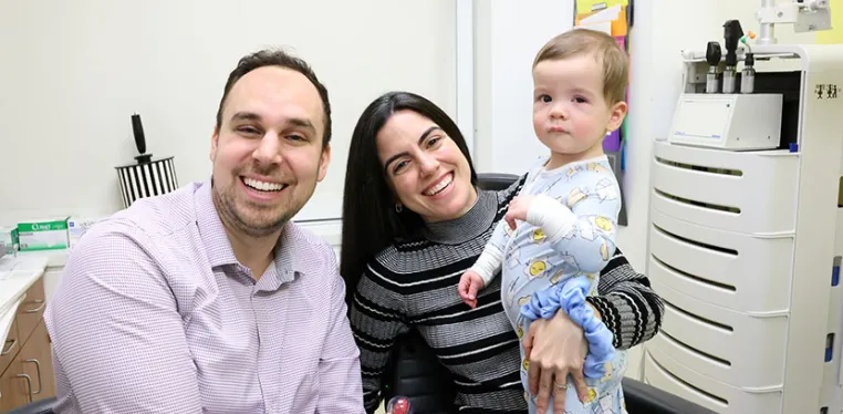 Pediatric ophthalmologist David Ramirez, MD, treats patients with congenital cataracts 