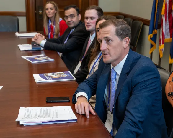 Ophthalmologists advocating to Congress