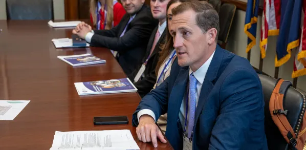 Ophthalmologists advocating to Congress
