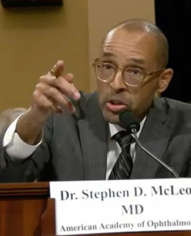 Academy CEO Stephen D. McLeod, MD, testifies at the House Veterans’ Affairs Subcommittee on Health
