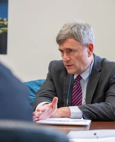 An ophthalmologist advocates on Capitol Hill.