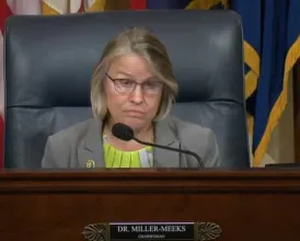 Dr. Miller-Meeks, an ophthalmologist, Academy member, and Congressional Representative, speaks in Congress