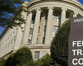 A building exterior with a sign that reads United States Federal Trade Commission